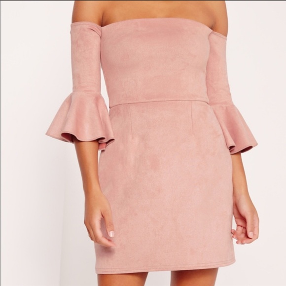 Missguided Dresses & Skirts - Missguided Nude bodycon dress